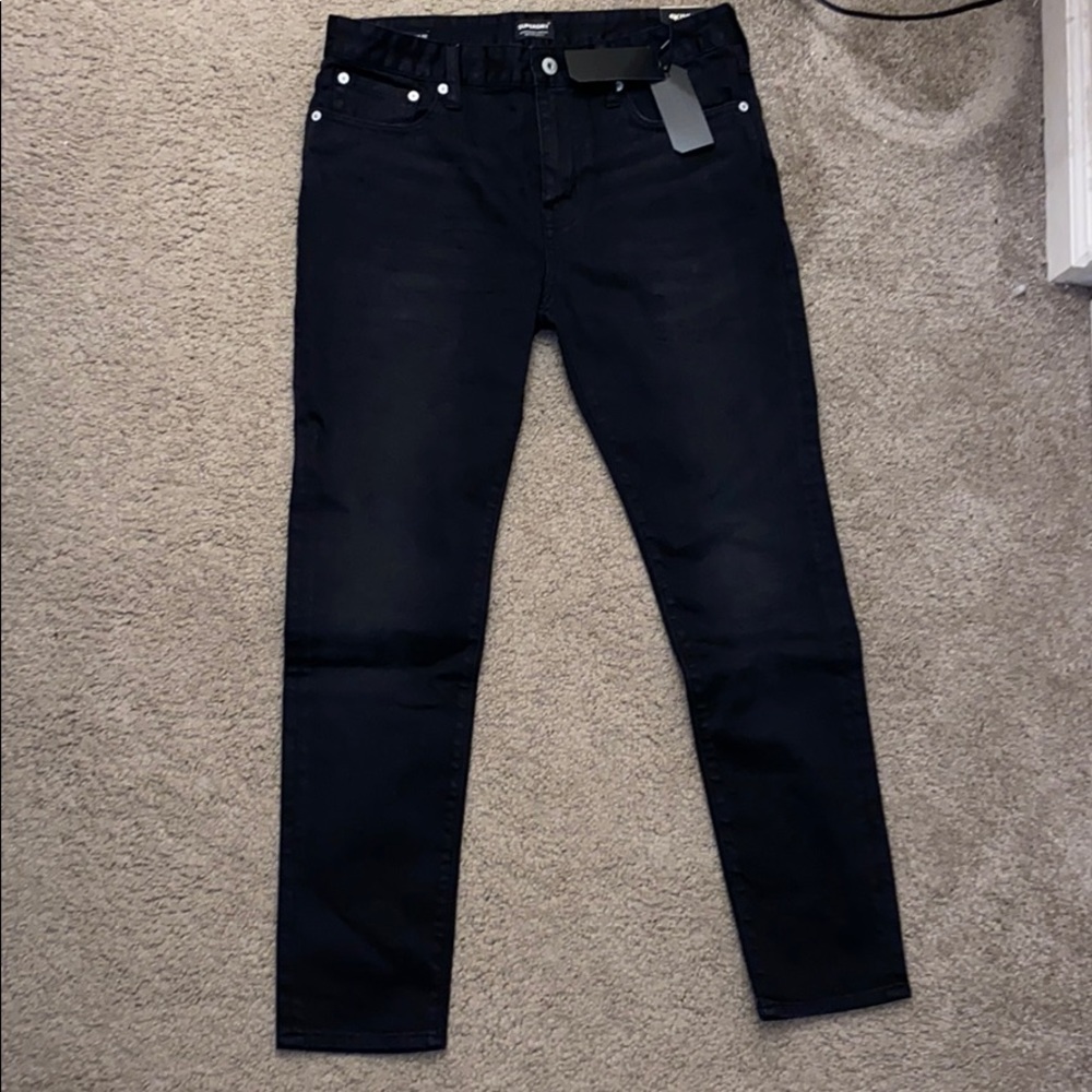 Black Denim Skinny Jeans